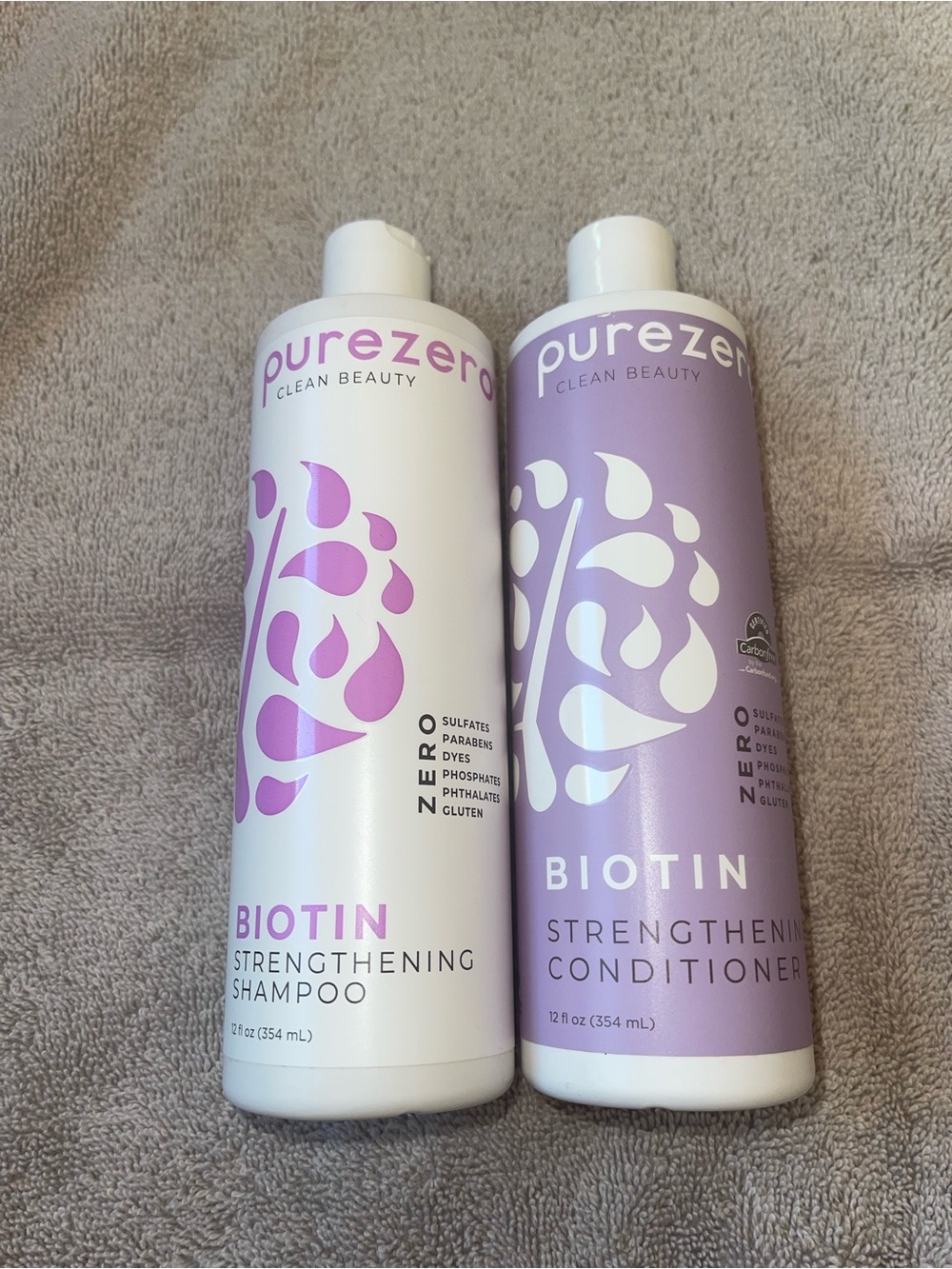 Pure zero Haircare set
